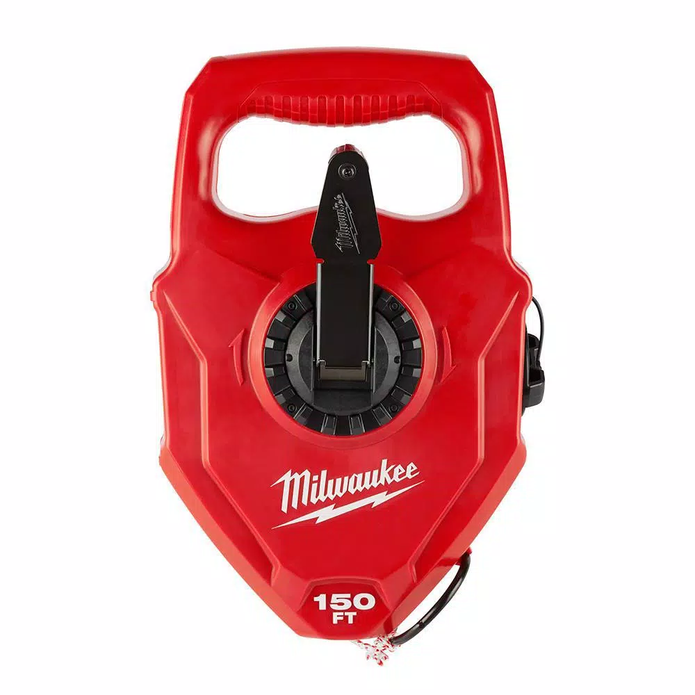 Milwaukee 48 in. Concrete Screed Level with 150 ft. Extra Bold Large Capacity Chalk Reel
