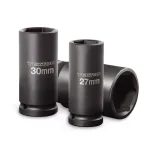 TEKTON 3/4 in. Drive 27-38 mm 6-Point Deep Metric Impact Socket Set, 8-Piece thumbnail 4