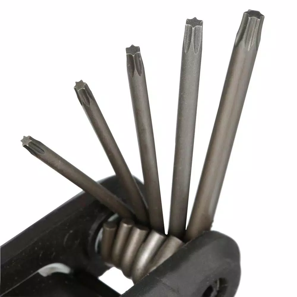 Husky 3-Piece Folding Hex and Torx Key Set, SAE, Metric, and Torx