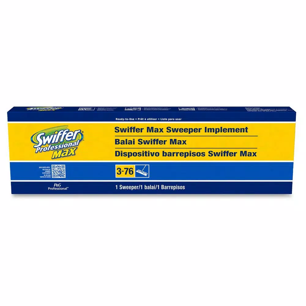 Swiffer Sweeper XL Dry and Wet Mop Starter Kit, 17 in. Wide Flat Mop with Aluminum Handle