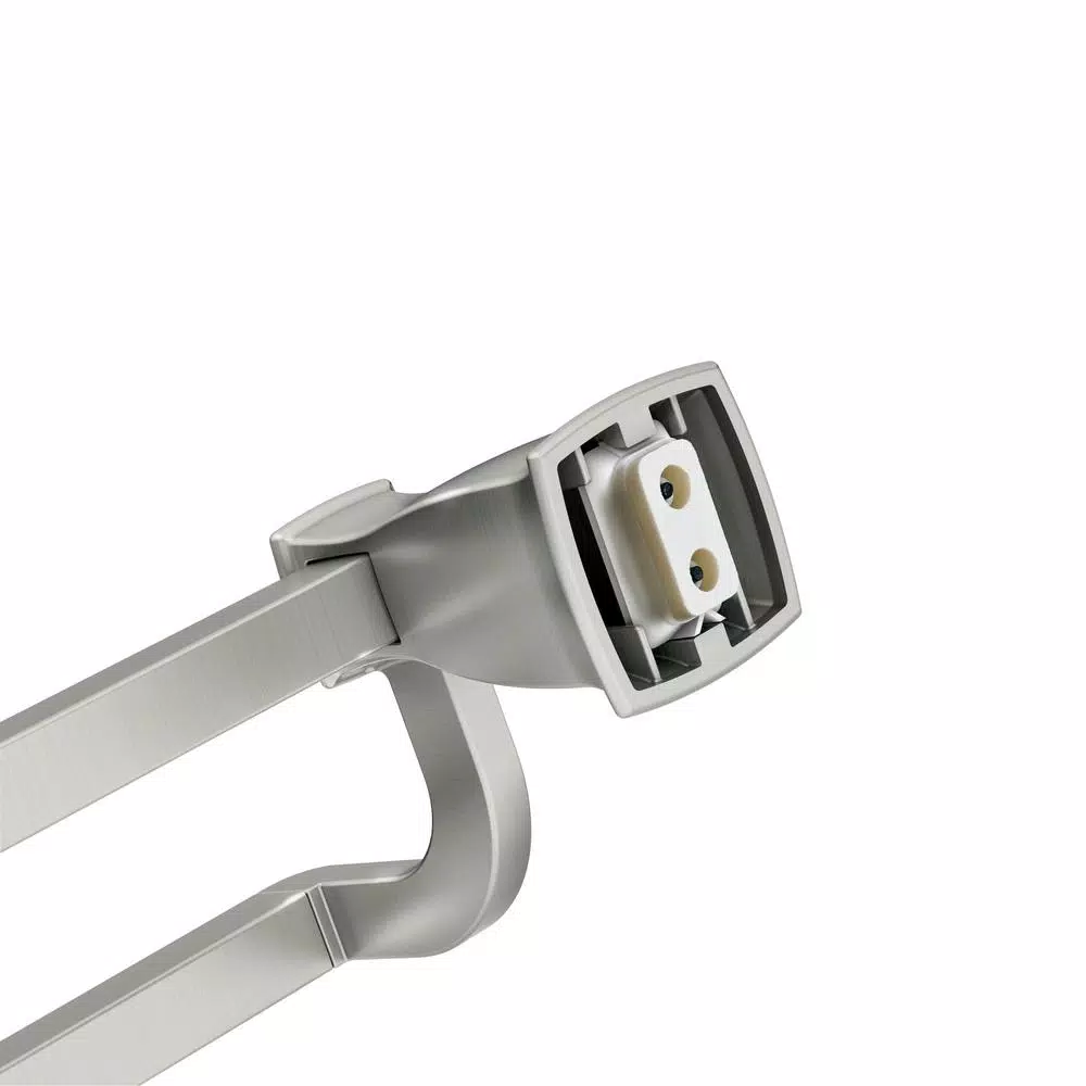 MOEN Hensley 24 in. Double Towel Bar with Press and Mark Installation, Brushed Nickel