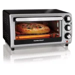 Hamilton Beach 1100W 4-Slice Stainless Steel Toaster Oven with 5 Cooking Functions thumbnail 1