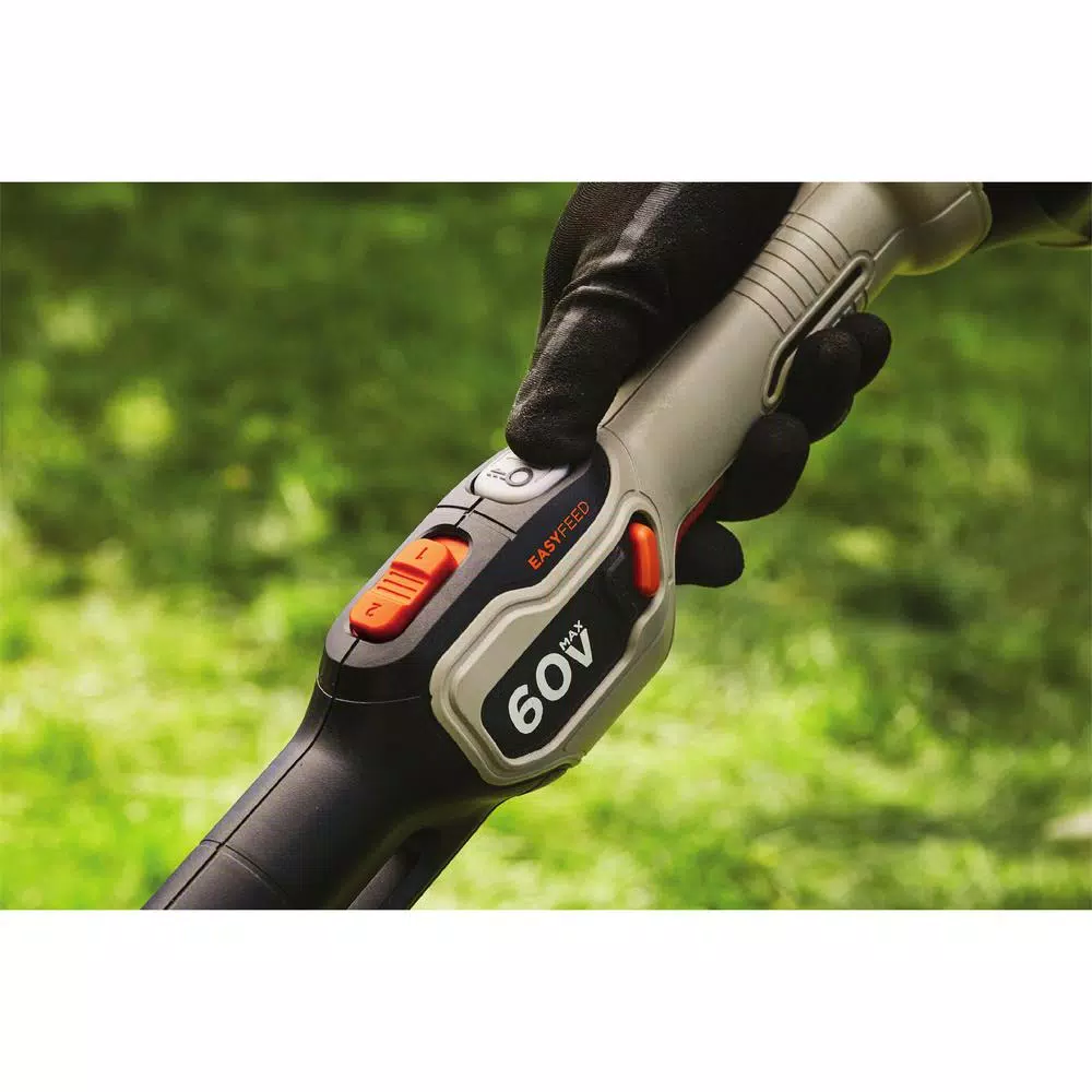 BLACK+DECKER 60V MAX 13 in. Cordless 2-in-1 String Trimmer and Lawn Edger with 1.5 Ah Battery and Charger