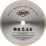 QEP 7 in. Premium Continuous Rim Diamond Blade for Porcelain, Ceramic, and Stone Wet Cutting thumbnail 2