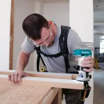 Makita 18V X2 LXT Brushless 10 in. Dual-Bevel Sliding Compound Miter Saw Kit with Bonus Router thumbnail 13