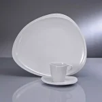 Oneida Mood 6.5 oz. White Porcelain Creamers, Set of 36 thumbnail 2
