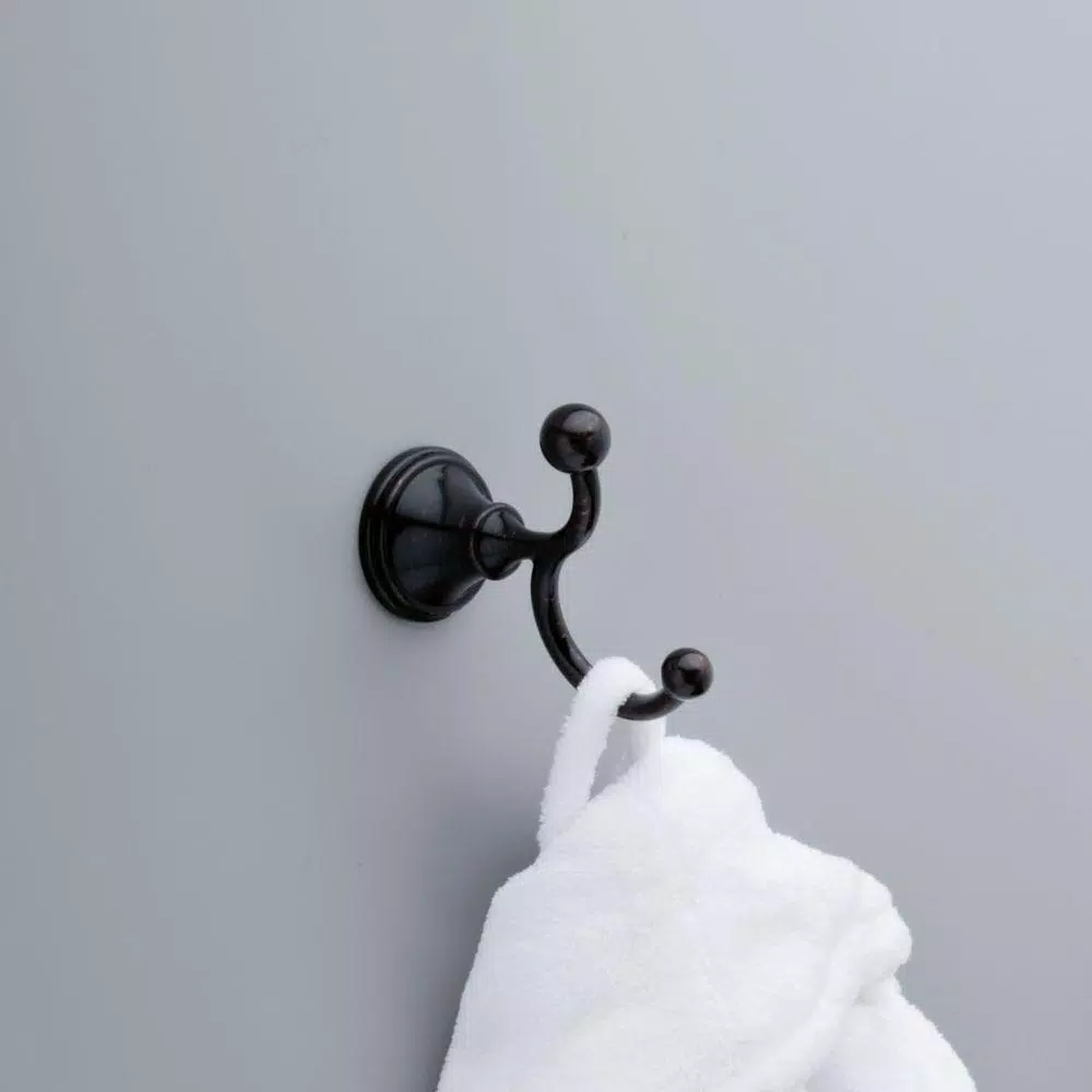 Delta Crestfield 3-Piece Towel Hook Set, Venetian Bronze