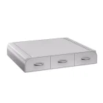 Mind Reader Anchor 36-Capacity Silver K-Cup Storage Drawer for Keurig Coffee Makers thumbnail 2
