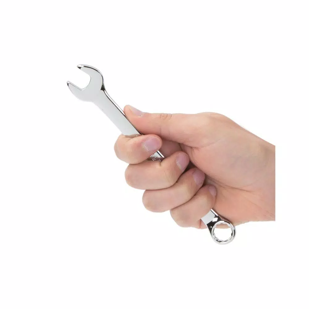 TEKTON 1/2 in. Combination Wrench, 12-Point Box End, Chrome Vanadium Steel