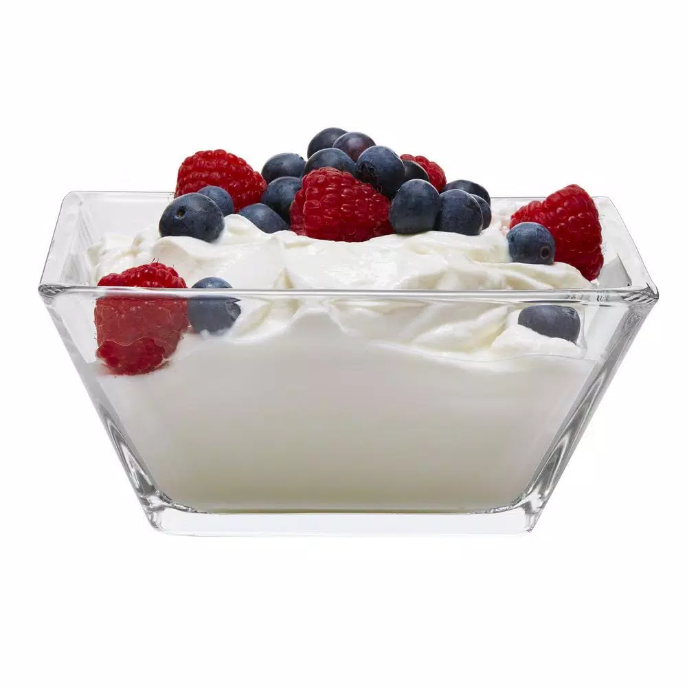 Libbey Tempo 12-Piece Clear Glass Square Serving Bowl Set, 5.5 in.
