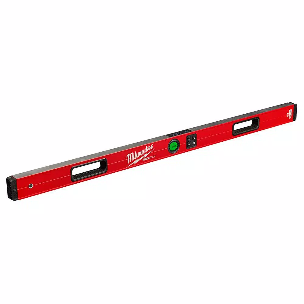 Milwaukee 48 in. Digital Box Level with PINPOINT Technology and 700 Lumen LED Flashlight Kit