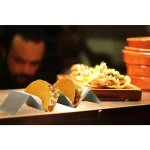 Unbranded Stainless Steel Taco Holder Serving Tray, Grill Safe Taco Stand for Hard and Soft Shells (2-Pack) thumbnail 6