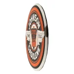 Unbranded Johnson Gasolene Time Tells Rustic Tin Button Decorative Sign, 24 in. thumbnail 2