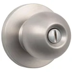 Universal Hardware ANSI Grade 2 Heavy Duty Privacy Door Knob, Satin Chrome thumbnail 2