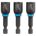 Milwaukee SHOCKWAVE 3/8 in. x 1-7/8 in. Magnetic Nut Driver 3-Pack thumbnail 1