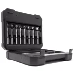 WEN 8-Piece Forstner Bit Set with Carrying Case, High Carbon Steel thumbnail 1