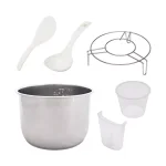 Magic Chef 6 Qt. Stainless Steel 7-in-1 Electric Multi-Cooker and Pressure Cooker thumbnail 2