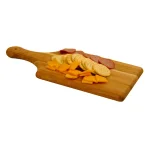 Catskill Craftsmen 14 in. Hardwood Cutting Board & Serving Paddle - Natural Birch Farmhouse Style thumbnail 2