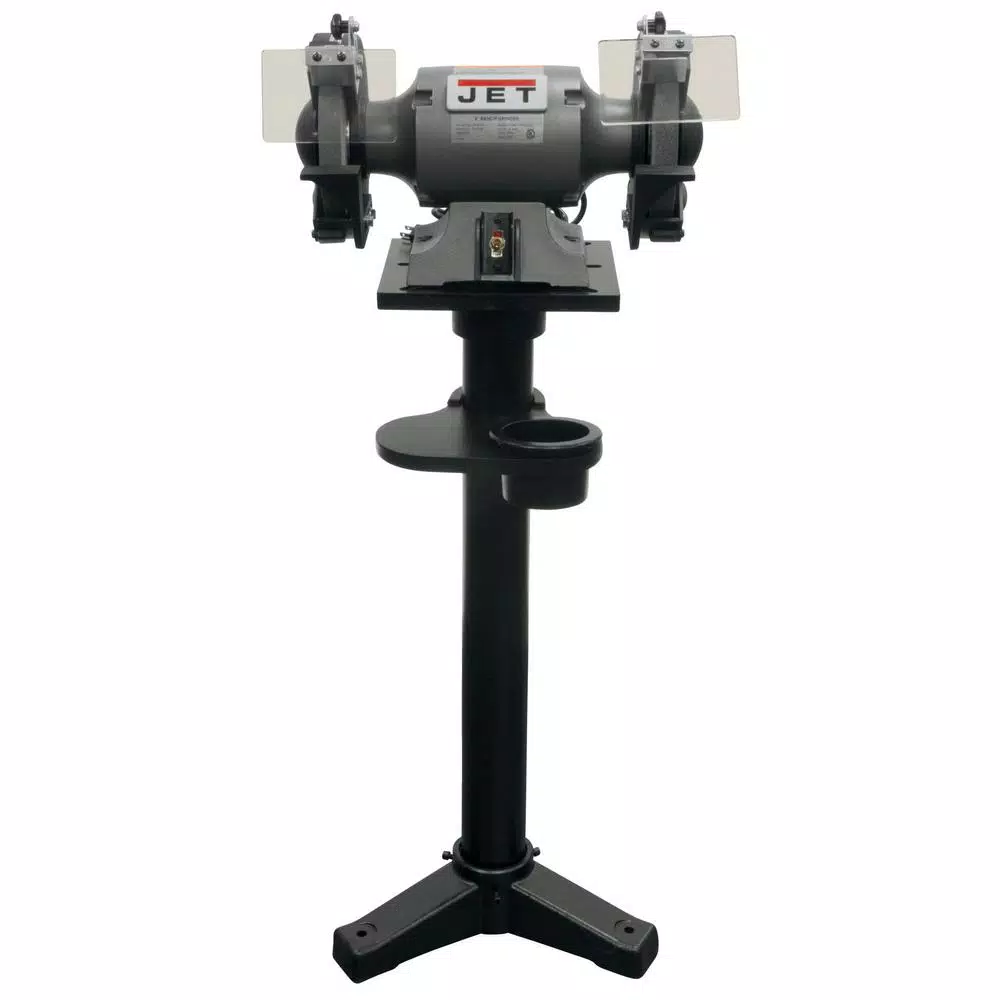 JET JBG-8A 8 in. Shop Grinder with JPS-2A Stand