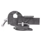 WEN 3-in. Heavy-Duty Cast Iron Bench Vise with Swivel Base thumbnail 3