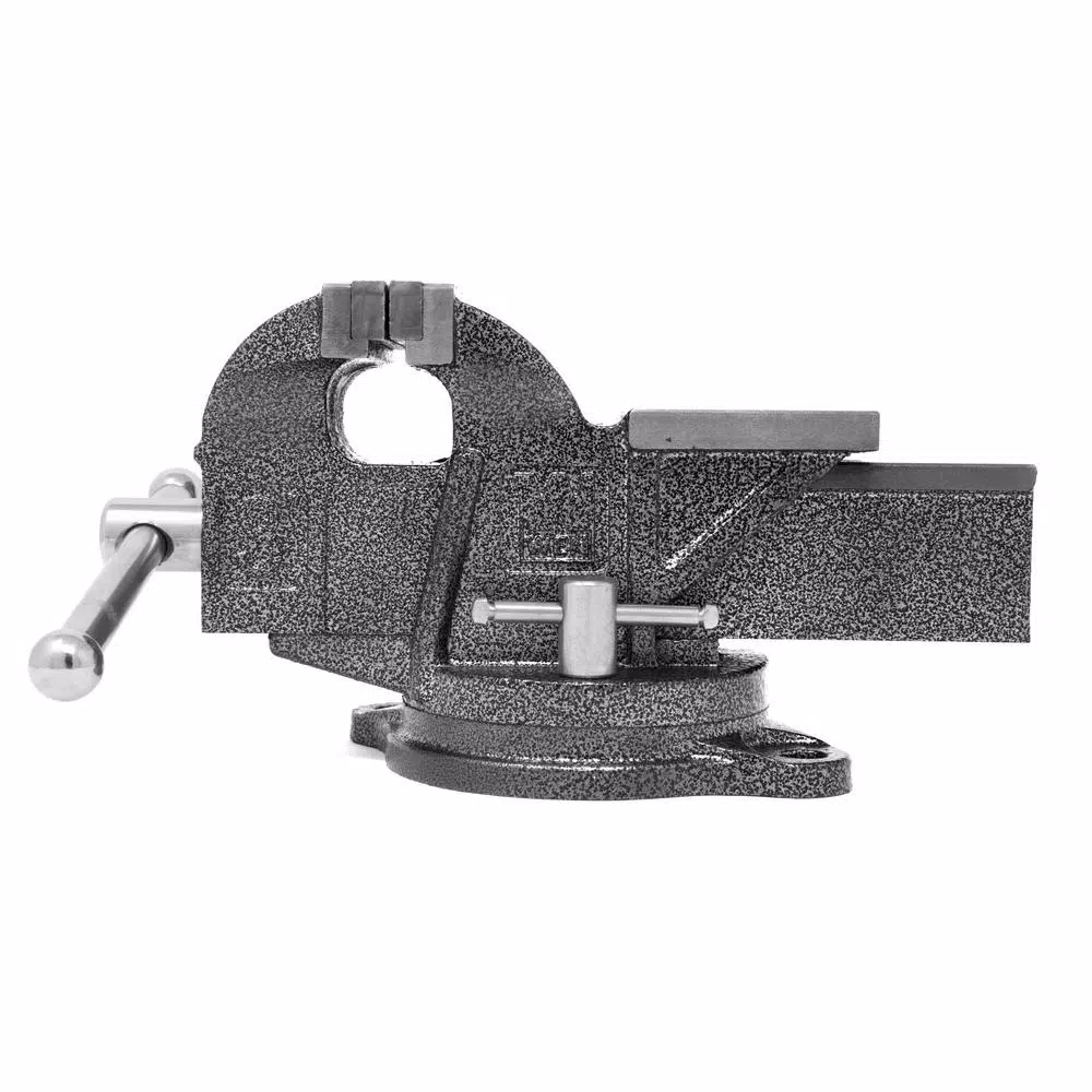 WEN 3-in. Heavy-Duty Cast Iron Bench Vise with Swivel Base