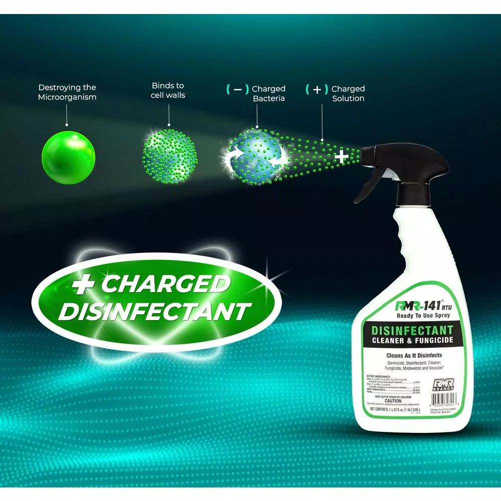 RMR BRANDS RMR-141 RTU Mold Killer and Disinfectant, 1 Gallon