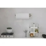 Umbra Stream Wall Mounted Paper Towel Holder, Nickel Finish thumbnail 4