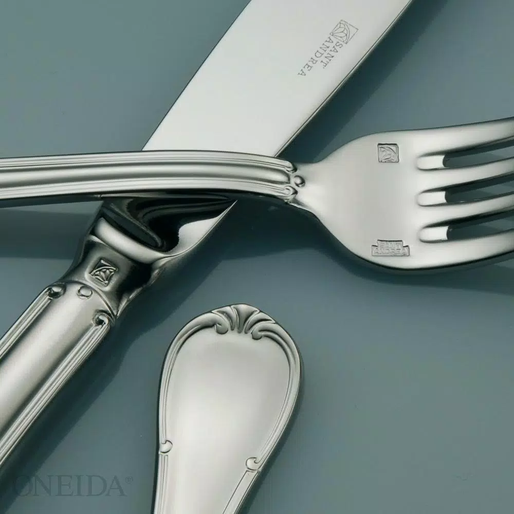 Oneida Donizetti 18/10 Stainless Steel Coffee Spoons, Set of 12