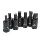 Husky 78-Piece 1/2 in. Drive Master Impact and Hex Bit Socket Set thumbnail 13