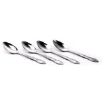 Gibson Home Abbie 24-Piece Stainless Steel Teaspoon Set, Ornate Silver Design, Service for 24 thumbnail 5