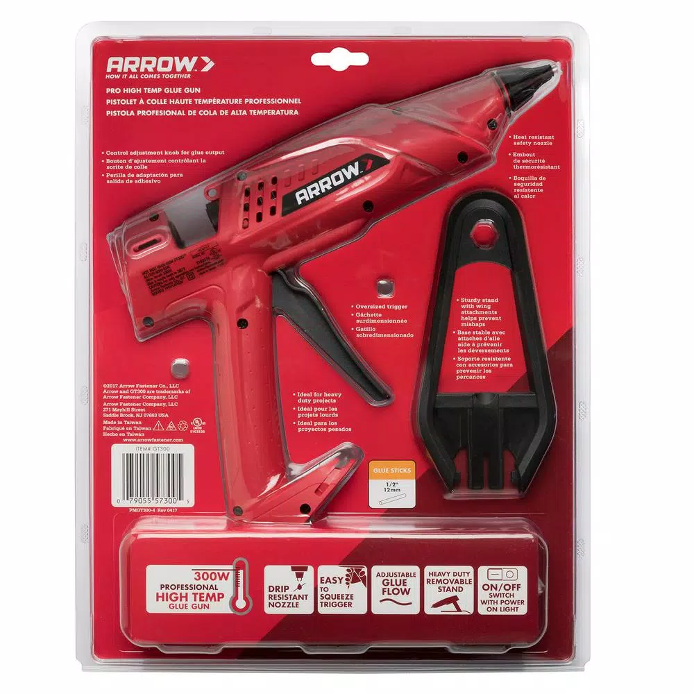 Arrow GT300 Professional 300W High Temp Glue Gun with Precision Control