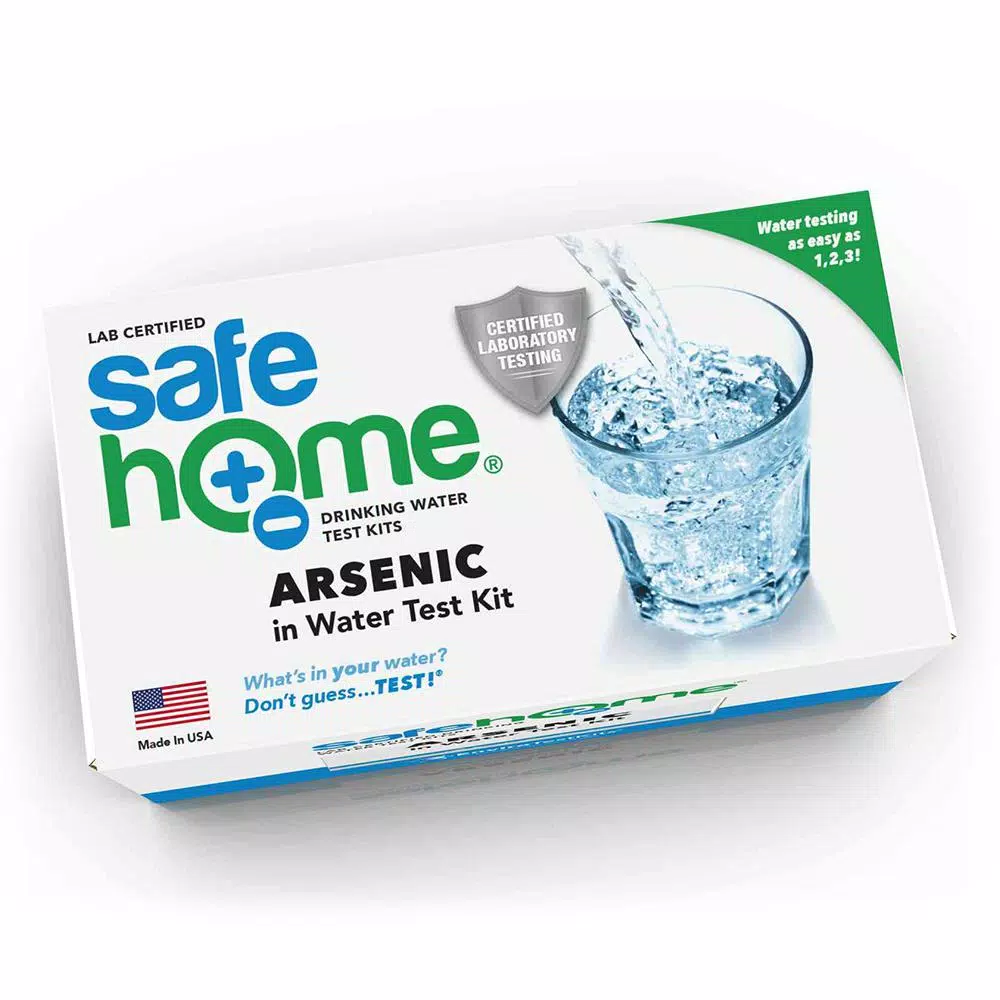 Safe Home Arsenic Drinking Water Test Kit - Lab Tested Results