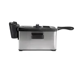 Elite Cuisine Elite 3.5 Qt. Immersion Deep Fryer, 1500W Electric Countertop Fryer with Adjustable Thermostat thumbnail 2