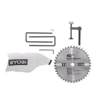 RYOBI 12 in. Sliding Compound Miter Saw with LED and 15 Amp Motor thumbnail 5