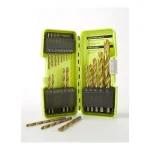 RYOBI 21-Piece Titanium Coated Twist Drill Bit Set with Durable Storage Case thumbnail 4
