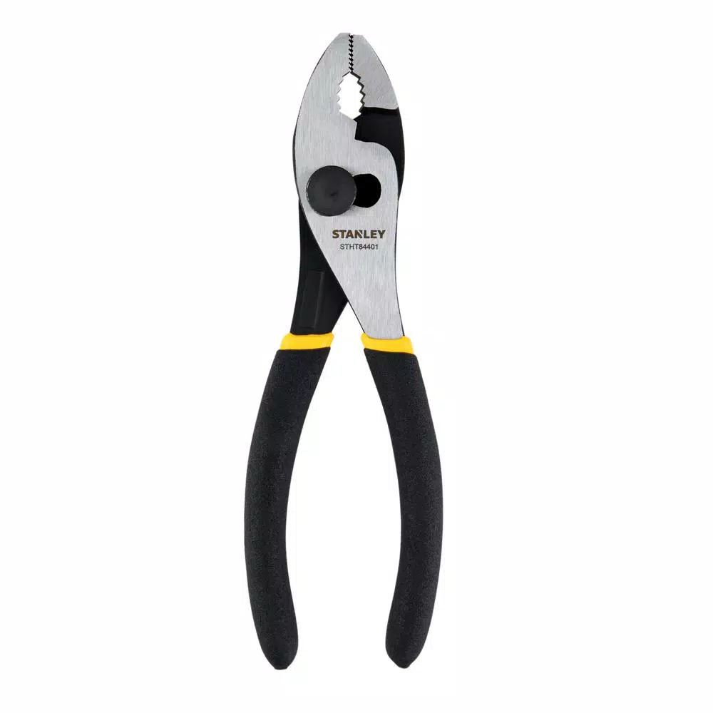 Stanley 3-Piece Plier Set, 6 in. Slip Joint, Long Nose, and Diagonal Pliers