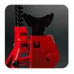 Big Red 3-Ton Heavy Duty Steel Jack Stands, 6,000 lb. Capacity, 2-Pack thumbnail 3