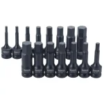 DEWALT 1/2 in. Drive 15-Piece Combination Impact Hex Bit Socket Set thumbnail 3
