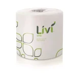 Unbranded LIVI VPG 2-Ply White Bath Tissue, 96 Rolls per Pack thumbnail 1
