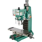 Grizzly Industrial Heavy-Duty Benchtop Milling Machine with Motorized Headstock and Digital Displays thumbnail 1