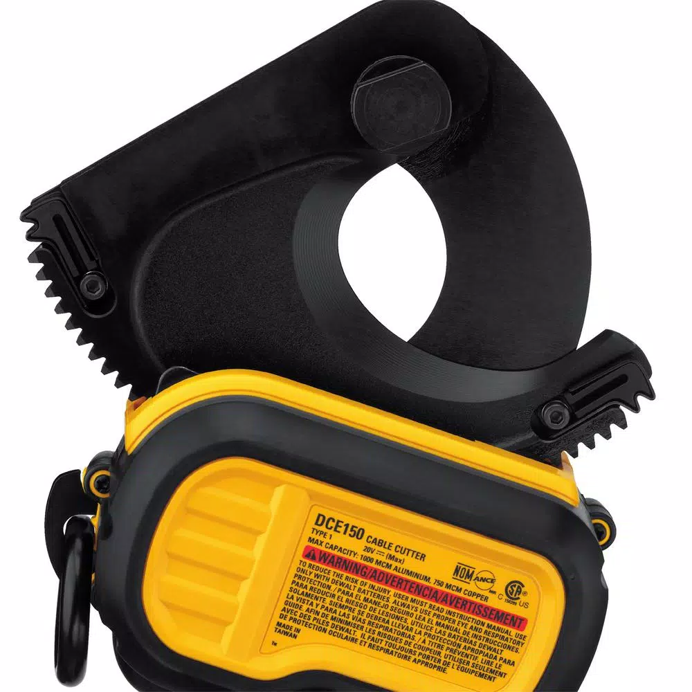 DEWALT 20V MAX Cordless Die Cable Crimping Tool Kit with (2) 4.0 Ah Batteries, Charger, Case & Cable Cutter