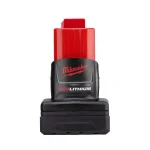 Milwaukee M12 REDLITHIUM XC4.0 12V Lithium-Ion Battery and Charger Starter Kit with Contractor Bag thumbnail 5