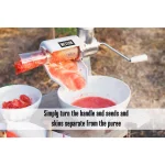 Weston Tomato Strainer and Fruit Press Sauce Maker with Stainless Steel Screen thumbnail 6
