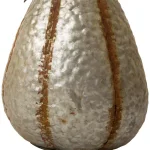 Glitzhome 14 in. Galvanized Metal Tall Pumpkin - Rustic Fall & Harvest Decor thumbnail 6