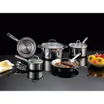 T-fal Performa Pro 12-Piece Stainless Steel Nonstick Cookware Set with Techno Release thumbnail 6