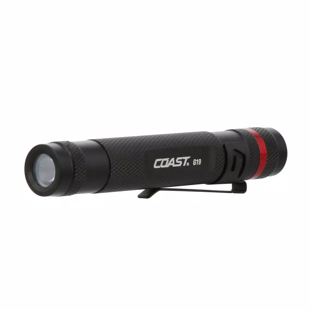 Coast G19 Inspection Beam LED Penlight, Aluminum, Black