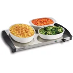 Proctor Silex 6.6 Qt. Stainless Steel Buffet Server and Warming Tray with 3 Removable Pans thumbnail 4