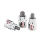 SUNEX TOOLS Sunex 8-Piece SAE Hex Bit Socket Set with Aluminum Rail, 1/4 in. and 3/8 in. Drive thumbnail 3