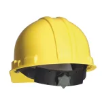 3M Non-Vented Yellow Hard Hat with 4-Point Ratchet Adjustment, Case of 6 thumbnail 4