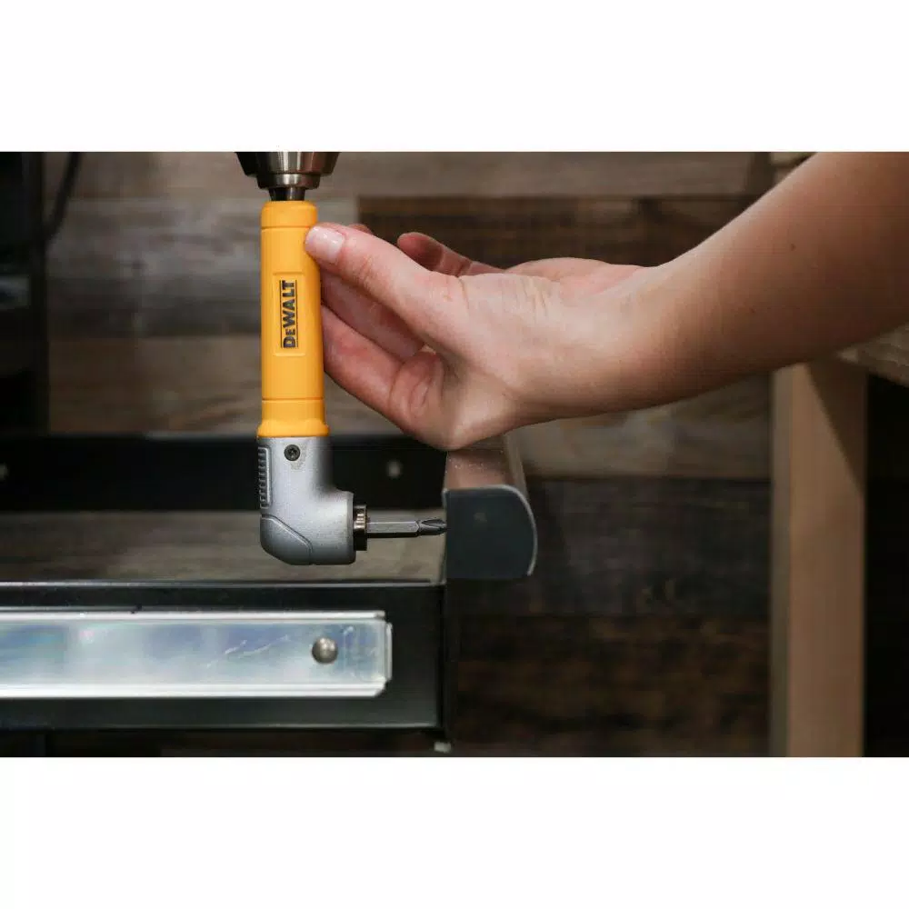 DEWALT MAXFIT Right Angle Magnetic Attachment, 1/4 in. Hex Shank